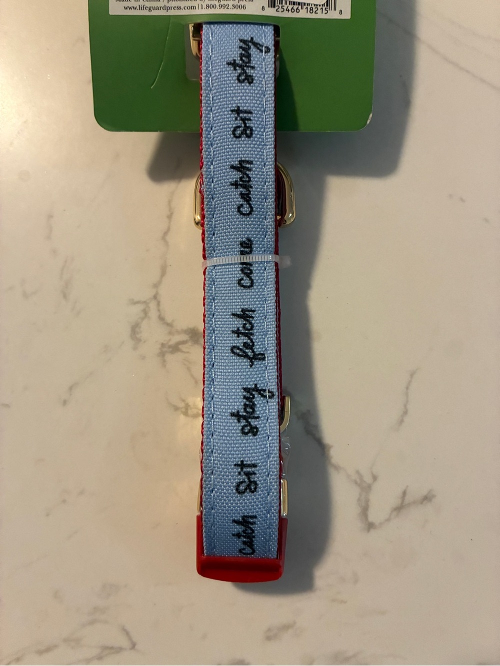 Kate Spade New York “Fetch” Dog Collar S/M Adjustable Designer Pet Collar NWT - Picture 4 of 4